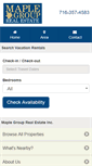 Mobile Screenshot of maplegrouprealestate.com